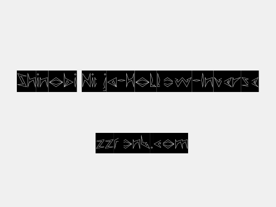 Shinobi Ninja-Hollow-Inverse