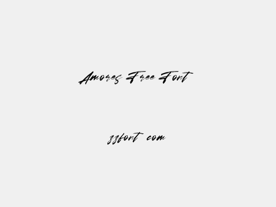 Amores Free Font
