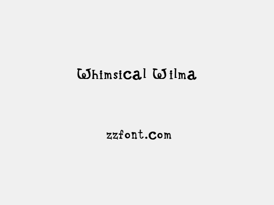 Whimsical Wilma