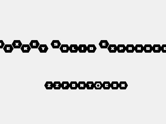 HeXkEy Solid Expanded