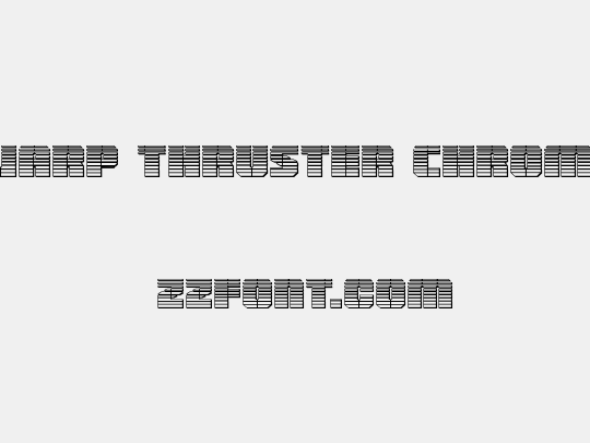 Warp Thruster Chrome