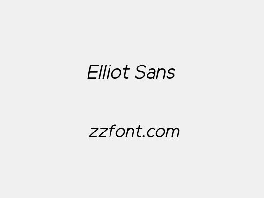 Elliot Sans