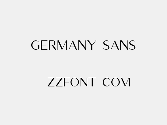 Germany Sans