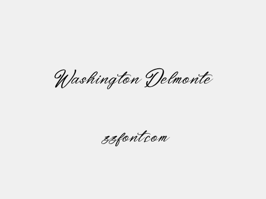 Washington Delmonte