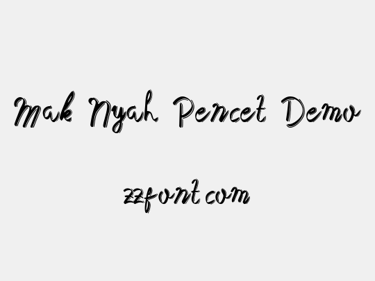Mak Nyah Pencet Demo