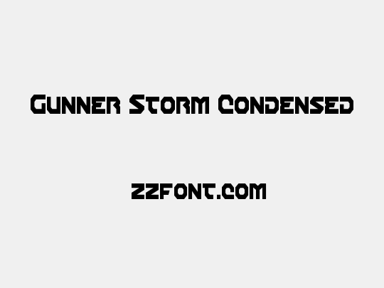 Gunner Storm Condensed