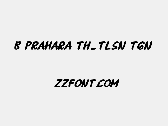 B Prahara TH_Tlsn Tgn