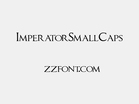 ImperatorSmallCaps