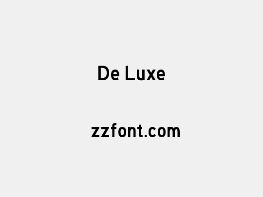 De Luxe