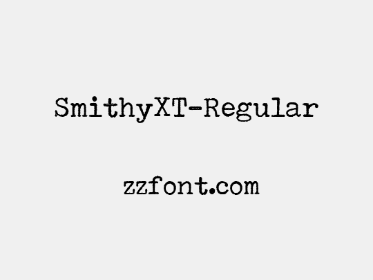 SmithyXT-Regular