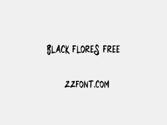 Black Flores FREE