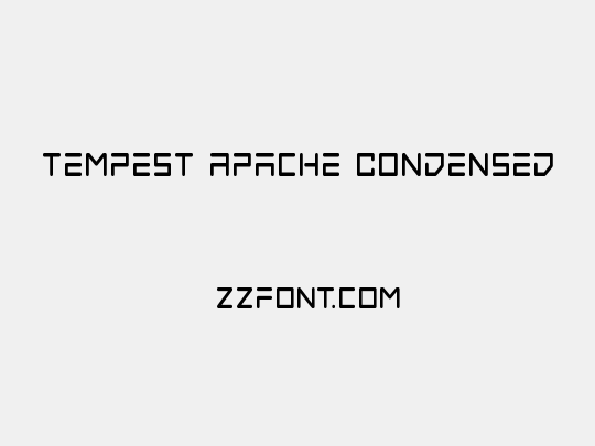 Tempest Apache Condensed