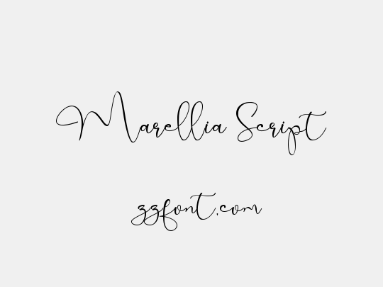 Marellia Script