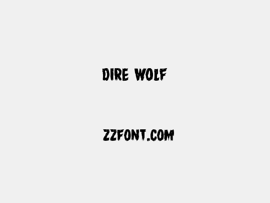 Dire Wolf