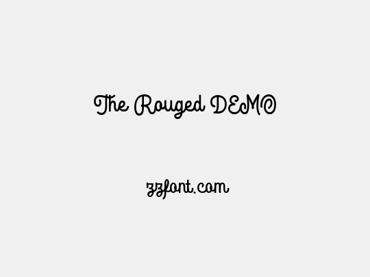 The Rouged DEMO