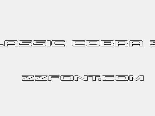 Classic Cobra 3D