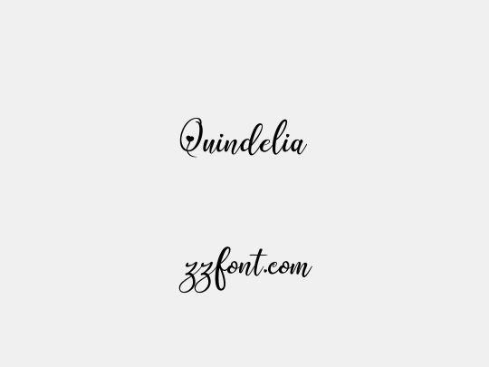 Quindelia
