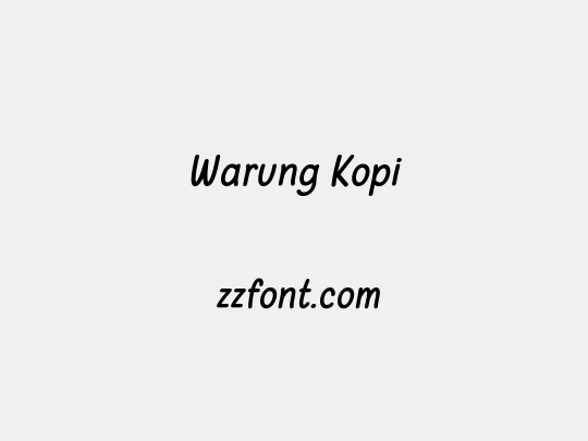 Warung Kopi