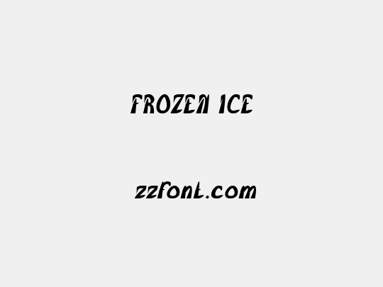 FROZEN ICE