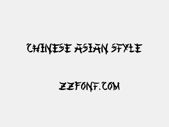 Chinese Asian Style