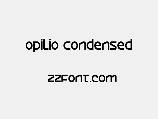 Opilio Condensed