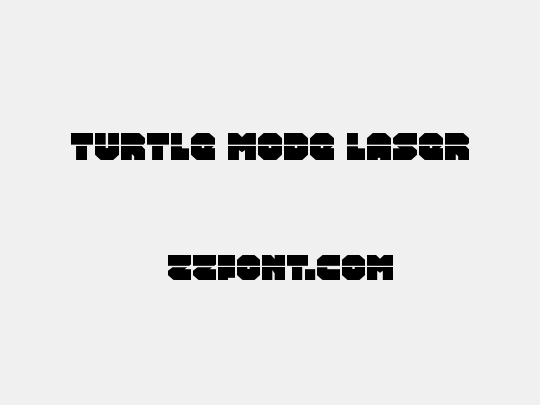 Turtle Mode Laser