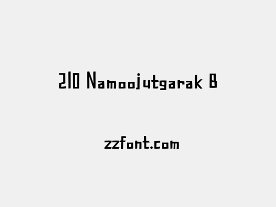 210 Namoojutgarak B