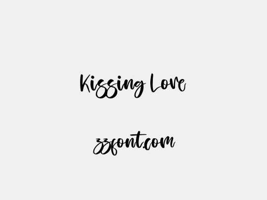 Kissing Love