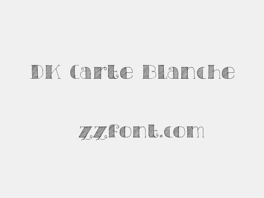DK Carte Blanche