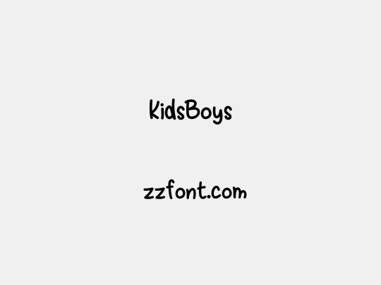 KidsBoys