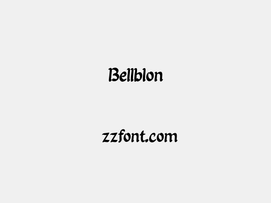 Bellblon