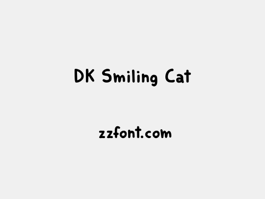 DK Smiling Cat