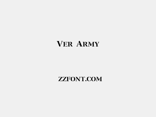 Ver Army