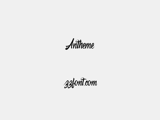 Antheme