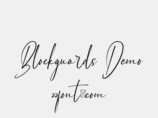 Blockguards Demo