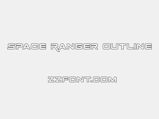 Space Ranger Outline