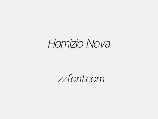 Homizio Nova