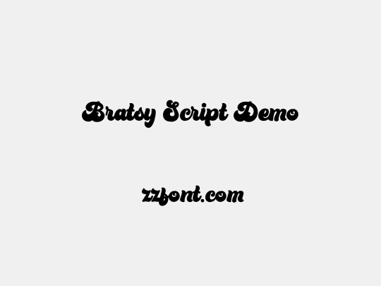Bratsy Script Demo