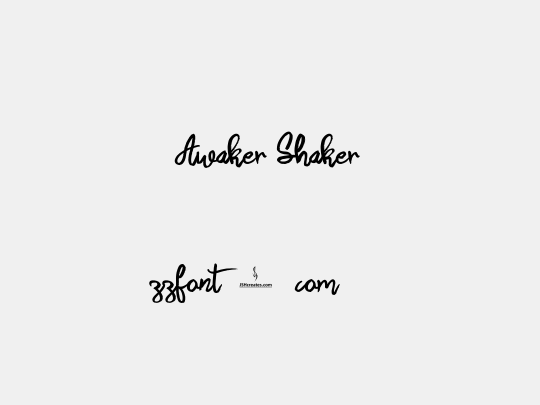 Awaker Shaker