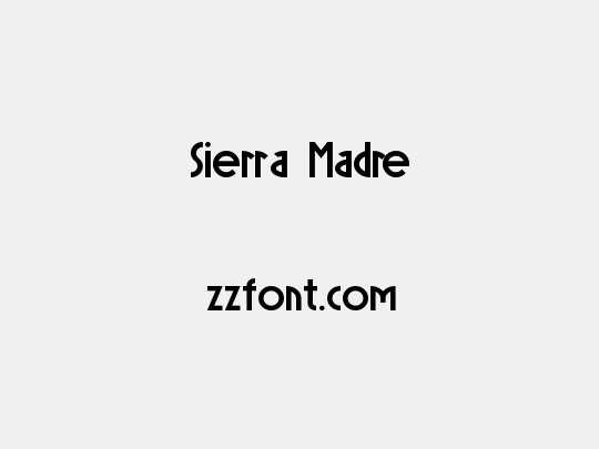 Sierra Madre