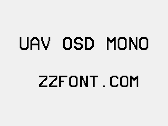UAV OSD Mono