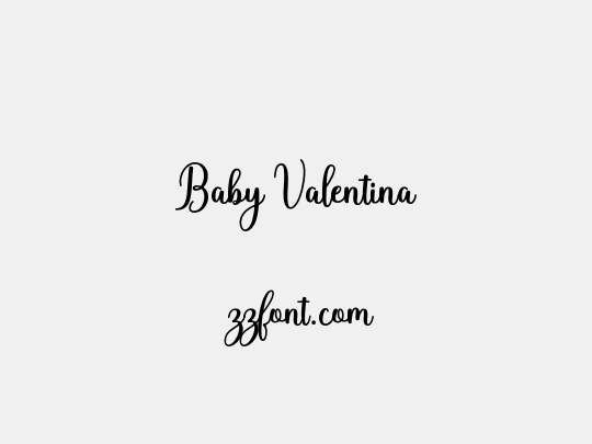 Baby Valentina