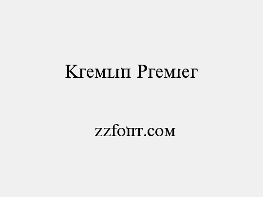 Kremlin Premier