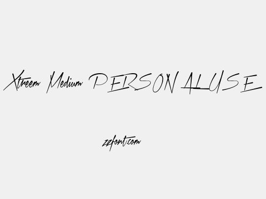 Xtreem Medium PERSONAL USE