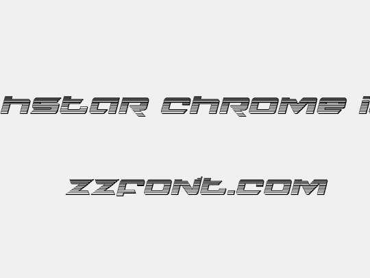 Northstar Chrome Italic