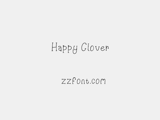 Happy Clover