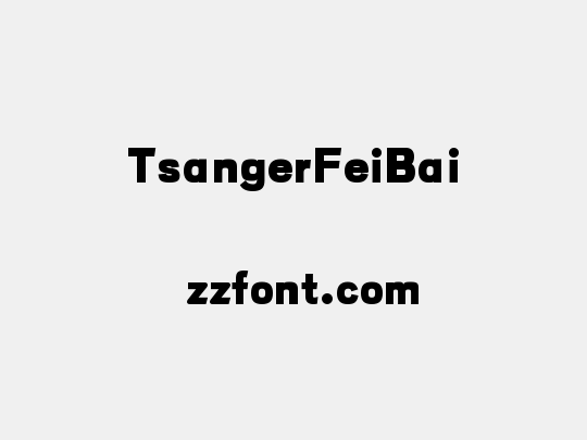 TsangerFeiBai