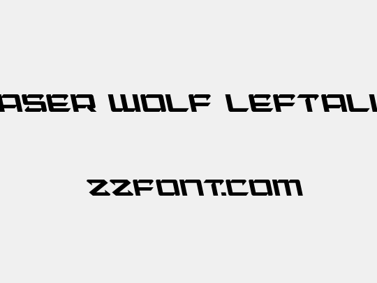 Laser Wolf Leftalic