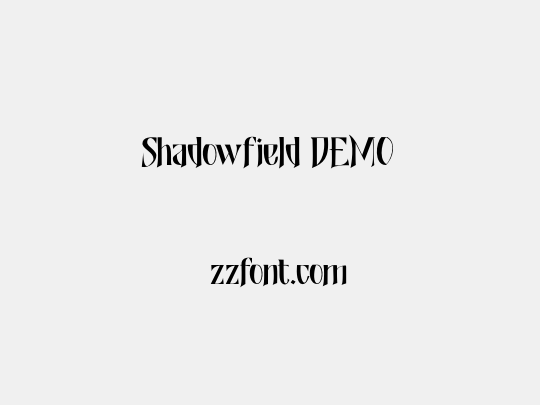 Shadowfield DEMO