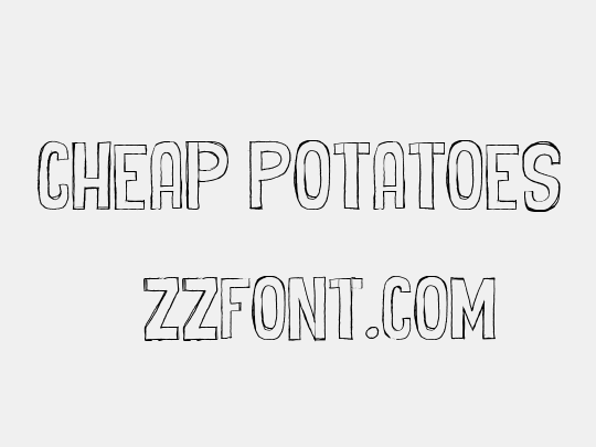 Cheap Potatoes